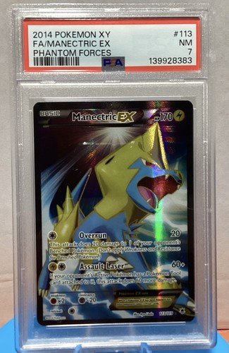 Manectric-EX graded PSA 7 for sale on eBay