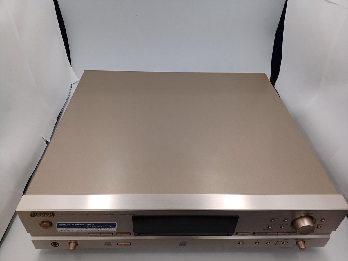 YAMAHA CDR-HD1500 CD recorder #BE08402 | eBay