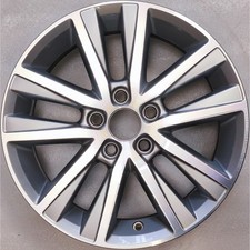 1 original VW Alufelge 6x15 ET40 Polo 6R0601025BD Estrada jante