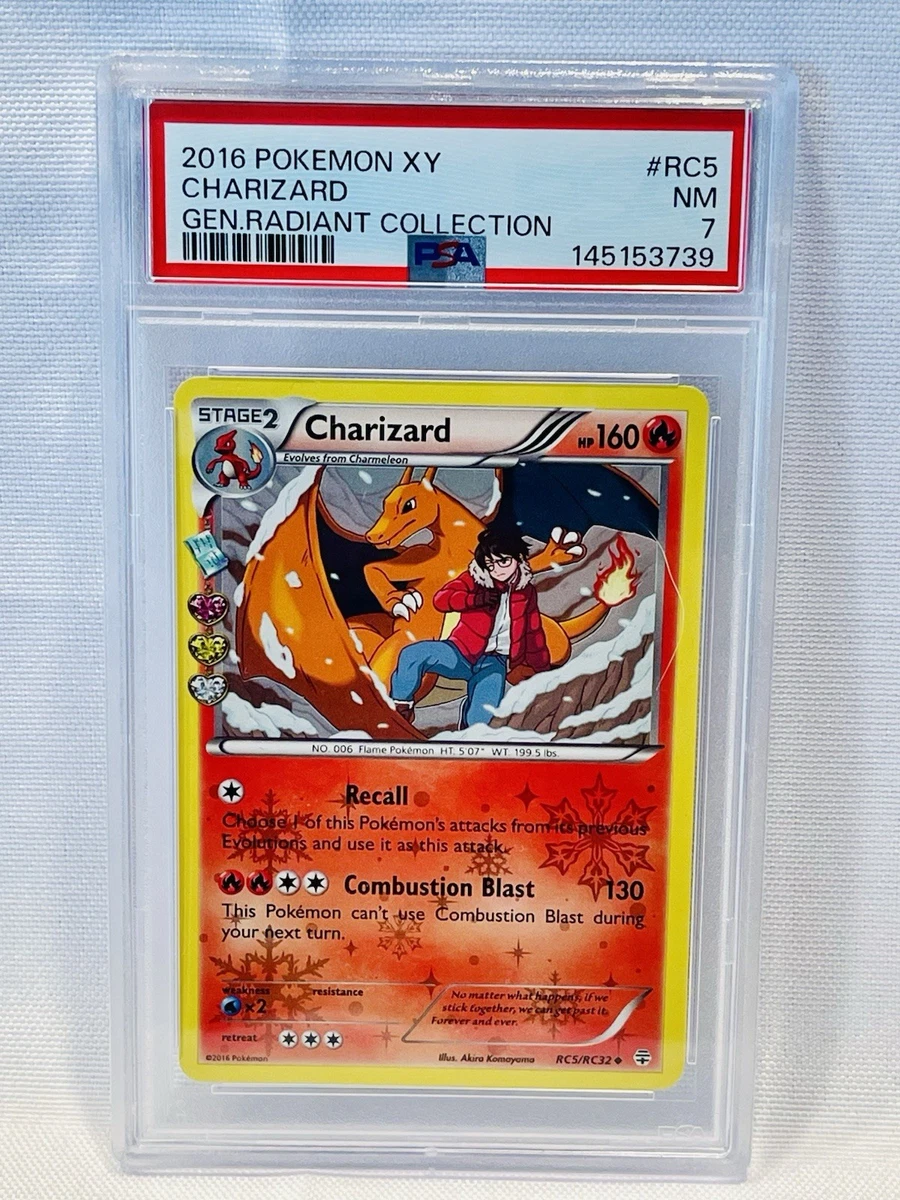 Pokémon TCG Grade 7 Charizard Individual Collectible Card Game