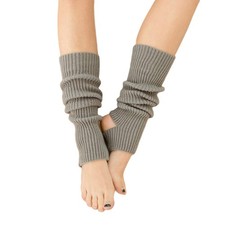Women Ballet Leg Warmers Knitted Stirrup Winter Extra Soft Long Yoga Dance