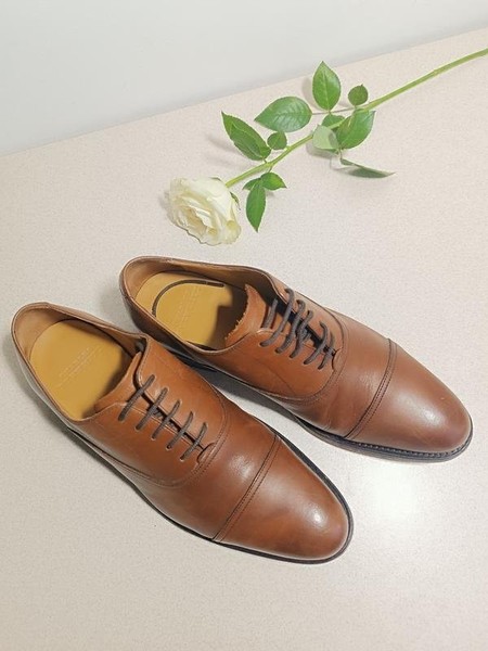 Men Charles Tyrwhitt Heels Brown Leather 8