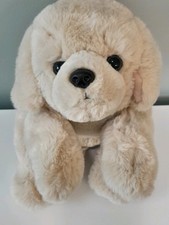 FAO Schwarz Golden Labrador Retriever Puppy Dog Plush Stuffed Animal Lab Yellow