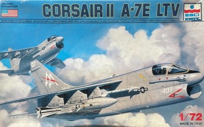 ESCI / ERTL 1/72 Corsair II A-7E LTV   Modellbausatz   Wie neu & Vollständig