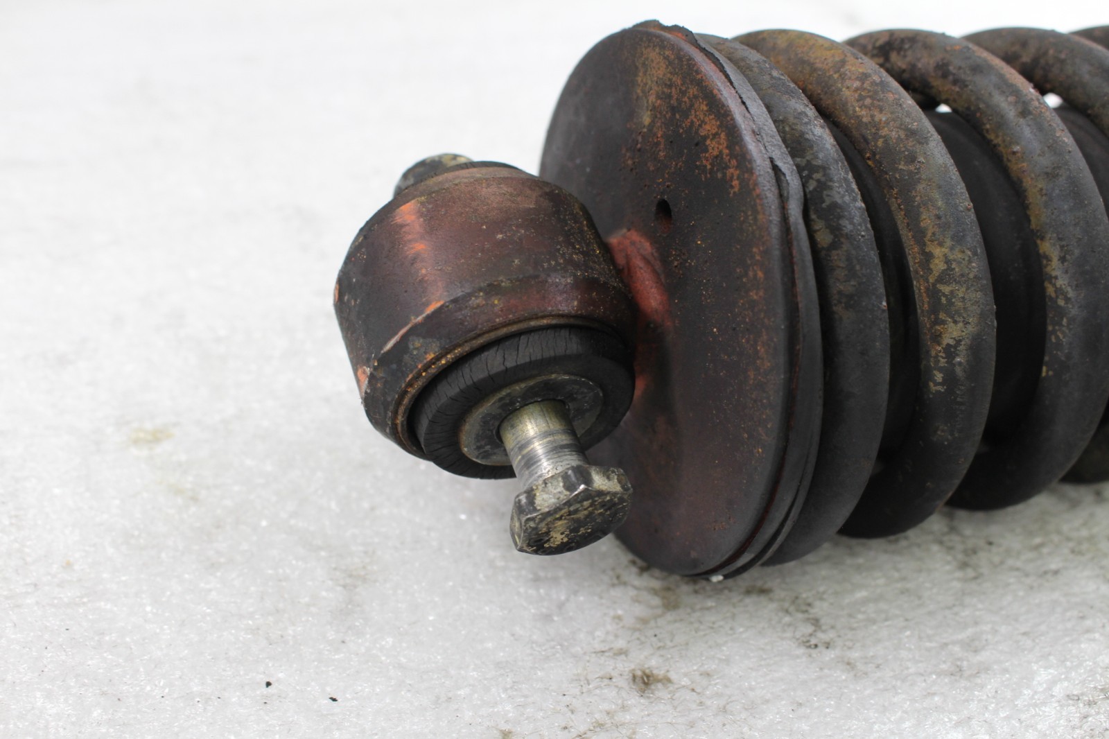 Ferrari 308, Rear Shock Absorber w/Spring, Bad Rubber, Used, P/N 110787