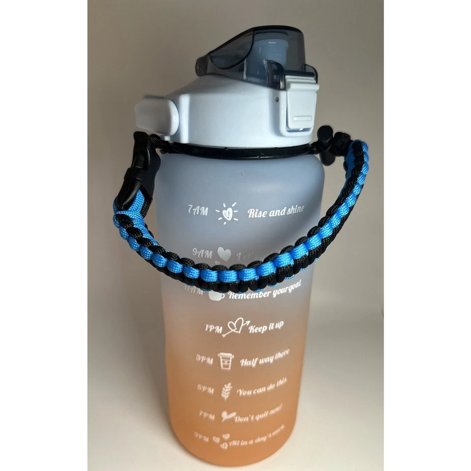 Mango Paracord duradero para botellas de agua de boca ancha 12 oz-64 oz Foto 4 de 4