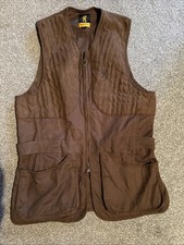 Browning Men's Elite Skeet Vest Shooting Waistcoat - Dark Brown XL