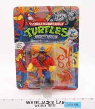 Monty Moose Teenage Mutant Ninja Turtles TMNT 1992 Playmates Figure NEW SEALED