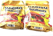 Haribo Goldbears Original Gummy Bears Bag, 10 OZ (2 Pack)
