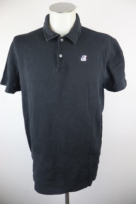 K.WAY HERREN POLOSHIRT GR 2XL MAN T-SHIRT CASUAL VINTAGE KURZARM BAUMWOLLE