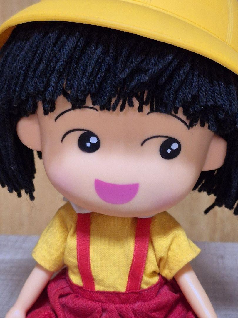 Chibi Maruko-chan Soft Vinyl Doll Momoko Sakura Showa Retro Takara