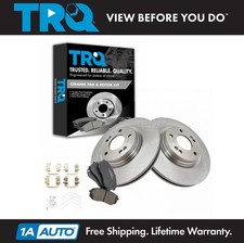 TRQ Front Posi Ceramic Disc Brake Pads & Rotors Kit for Sonata Optima New