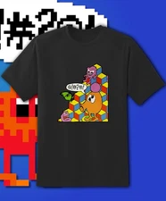 Q Bert Game Shirt Retro 80's Shirt Adult & Youth sizes! Fast Ship!