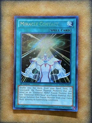 Yugioh Miracle Contact REDU-EN093 Secret Rare 1st Ed NM