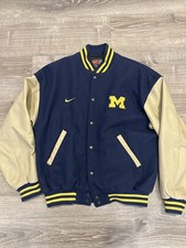 Vintage 90s Nike NCAA Bomber Jacket Varsity S...