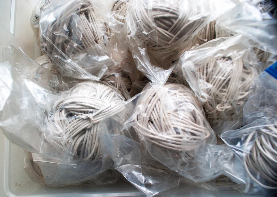 Шнурок шнурок шнурок 2 мм натуральная круглая кожа рулоны 22–25 ярдов - Изображение 2 из 4