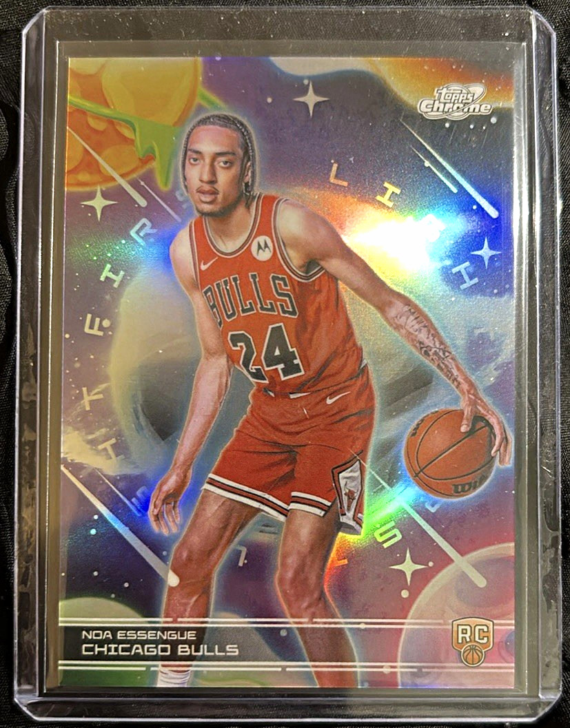 Topps Cosmic Chrome 2025-26 Noa Essengue RC First Light .SSP #FL-12