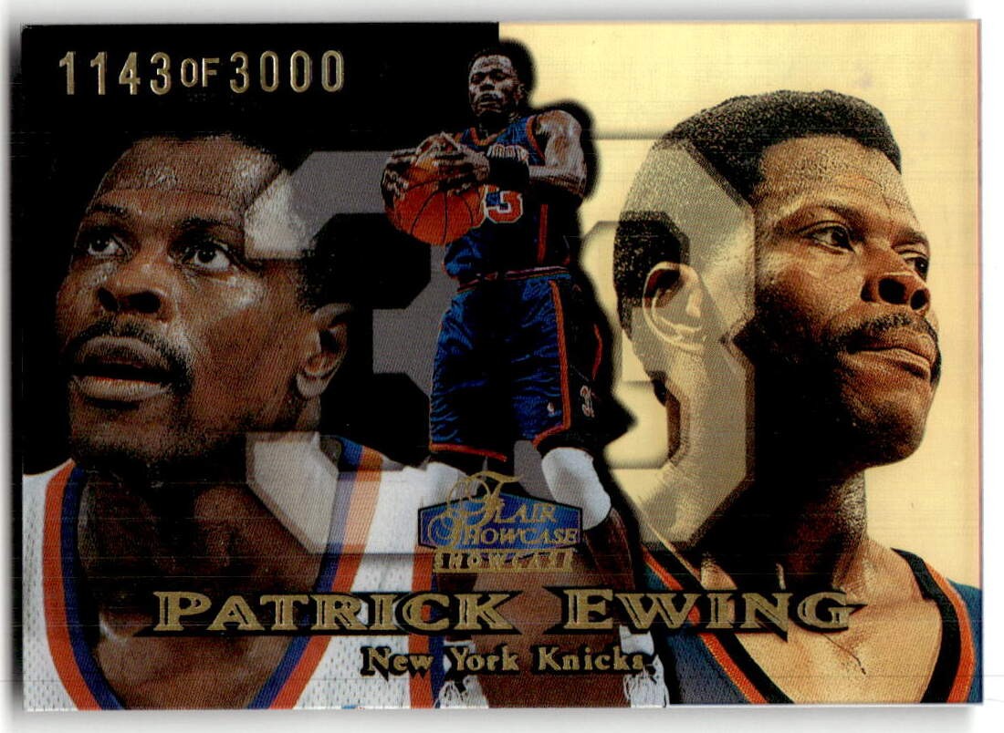 1998-99 Flair Showcase Patrick Ewing Flair Showcase Row 1 #/3000 #41