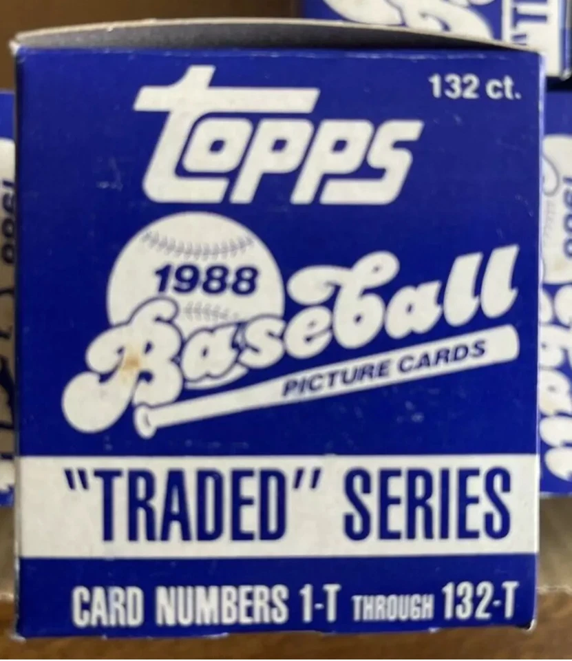 Juego completo de 132 cartas Topps Baseball Traded Series 1988 Foto 2 de 3