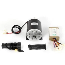 36V 800W Brush Motor Kits Speed Controller Pedal for Electric ATV e Bike Go Kart