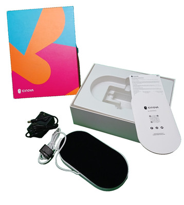 Einova Wireless Dual Charging Stone White Marble NIB