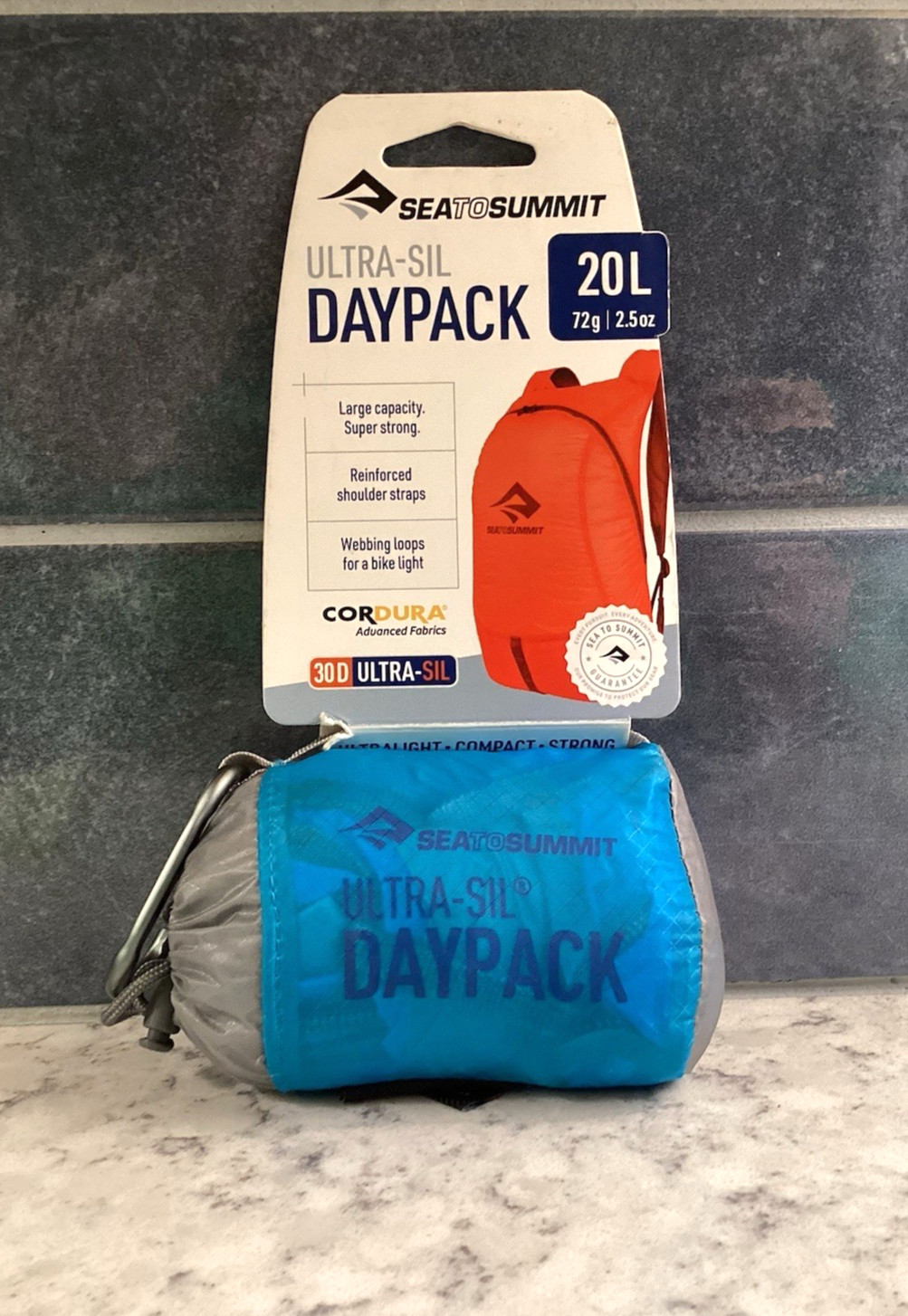 SEA TO SUMMIT  20L  ULTRA-SIL  DAYPACK  *Atoll Blue*  NEW