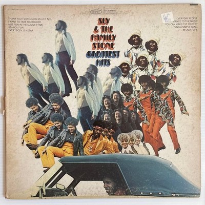 Sly & The Family Stone Greatest Hits Vinyl LP VG+ Soul Funk Rock Collection