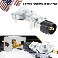 2 Stage Propane Regulator QCC1 3/8" Female NPT Connector for Camp Stove Gas Gril