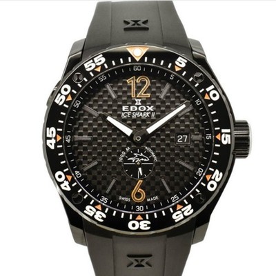 EDOX ICE SHARK 96001-37NO2-NIO Limited 100 Automatic Men's Watch Swiss Made