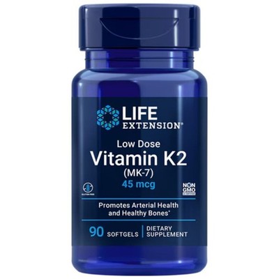 Leben Erweiterung Vitamin K2 45 mcg, 90 Kapseln