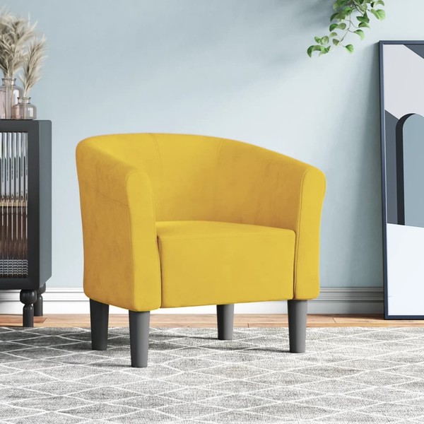 Clubsessel Sessel Cocktailsessel Lounge Relaxsessel Polstersessel Samt vidaXL-image
