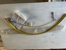 Flexible Commercial Gas Hose 1.5 M Quick Release Connecting Pipe 1/2" BSP 1500mm