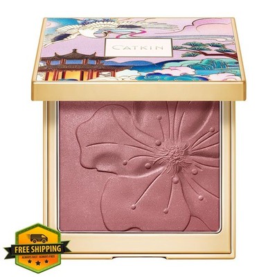 CATKIN Baked Cheek Powder Blush C09 Midnight Creamy Makeup
