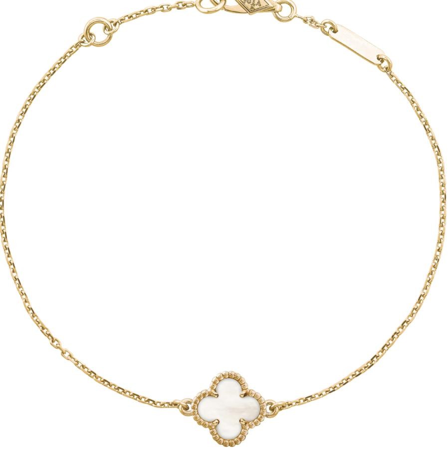 Van Cleef & Arpels VCARF68800 18K Yellow Gold Sweet Alhambra