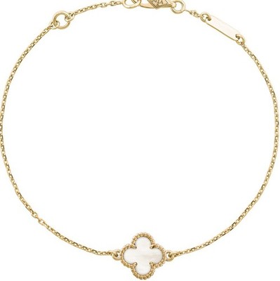 Van Cleef & Arpels VCARF68800 18K Yellow Gold Sweet Alhambra