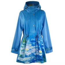 Galleria Raincoat Monet Waterlilies, Blue