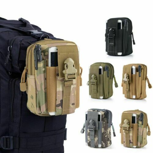 Men Canvas Shoulder Bag Travel Male Hiking Crossbody Chest Waist Messenger Sling - Picture 5 of 31