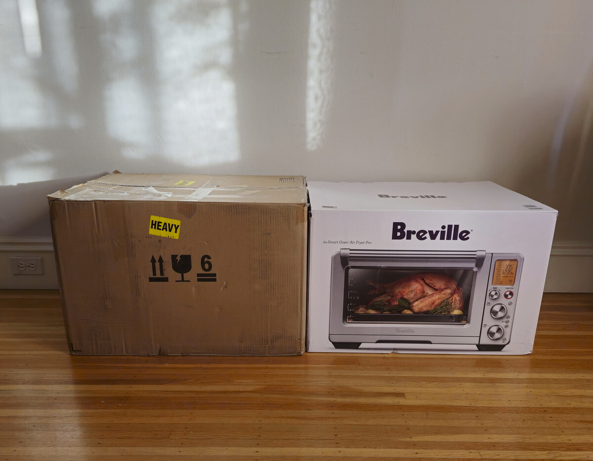 New Breville BOV900BSS Smart Oven Air Fryer Pro Stainless Steel BOV900