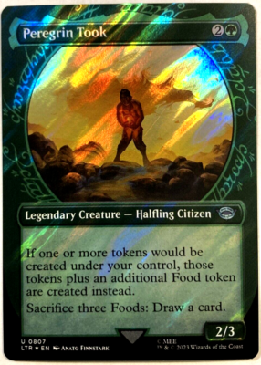 MTG Peregrin Took SHOWCASE SURGE FOIL Lord of the Rings 807 NM | eBay