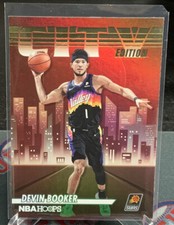 2022-23 NBA Hoops Devin Booker City Edition Holo Foil Insert #19