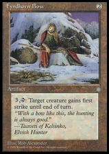 Magic the Gathering MTG Fyndhorn Bow (318) Ice Age   LP