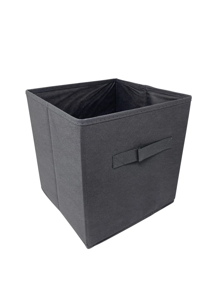  6 pcs Fabric Storage Bins Storage Box Organizer Cube Basket Container 10" - Image 3 of 4