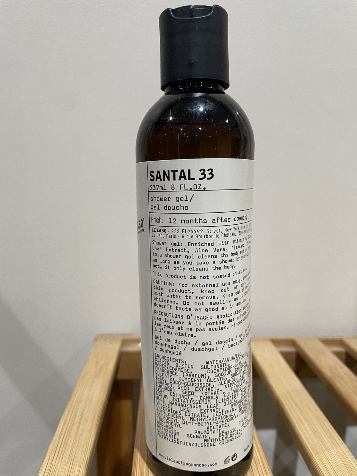 Le Labo Santal 33 Perfuming Shower Gel (237ml) Sealed eBay