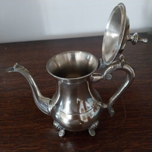 Servizio da Tè, Caffè 4 pezzi Placcato Argento EPNS Sheffield England Vintage - Foto 3 di 7