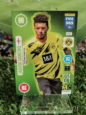 Panini FIFA 365 2021 210 JADON SANCHO Team Mate  ADRENALYN XL 20/21 2020