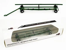 SpecCast 1:64 *UNVERFERTH* AWS Fieldrunner Header Transport Car *GREEN* NIB!