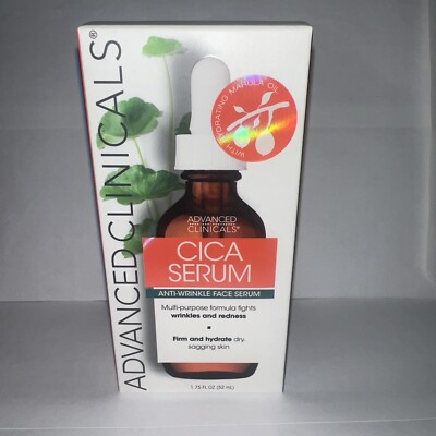 Advanced Clinicals Anti-Wrinkle Face Serum With Cica Serum 1.75oz