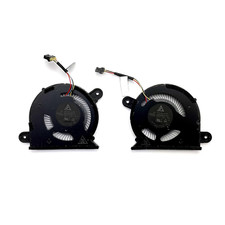 New CPU  GPU Cooling Fan Replacement for DELL XPS 13 9300 9310 P117G 0WX28K 0FR