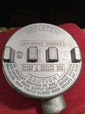 NEU Appleton GRLB50 Leerrohr-Auslassdose, explosionsgefährdeter Standort, Stil LB, Aluminium