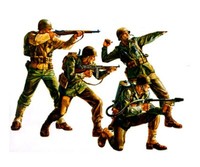 Tamiya Wwii Figuren Set Us Army Infantrie 1:35 Plastik Modellbau MilitäR Bausatz